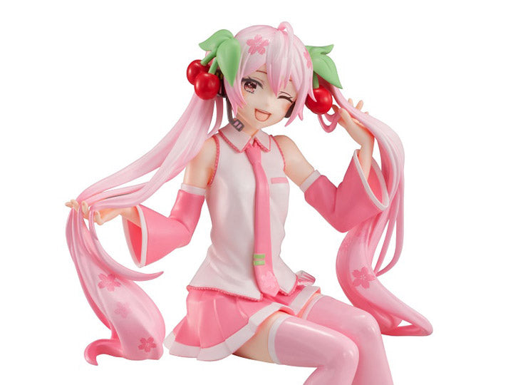 Vocaloid - Hatsune Miku - Noodle Stopper Figure - Sakura, Wink Ver. (FuRyu)