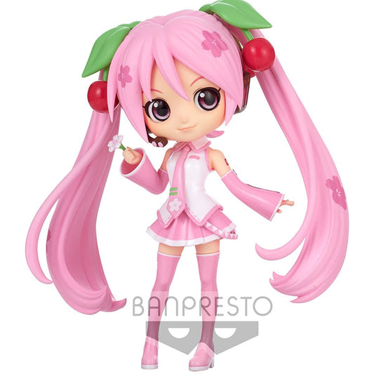 PRESALE | Vocaloid - Piapro Characters - Hatsune Miku - Q Posket - Sakura Version A (Bandai Spirits)