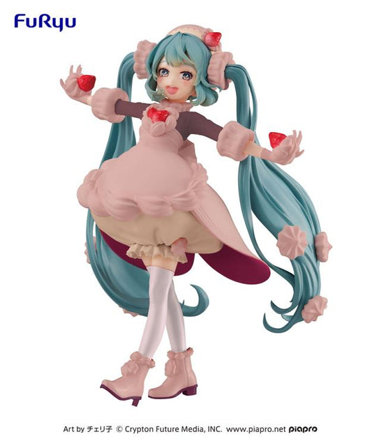 PRESALE | Vocaloid - Hatsune Miku - Sweet Sweets - Strawberry Chocolate Shortcake (FuRyu)