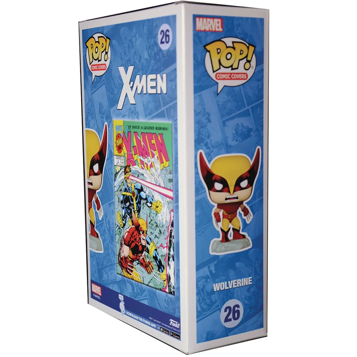 PRESALE | Funko Pop! Comic Cover: Marvel - X-Men - Wolverine PX Previews Exclusive #26 Vinyl Figures