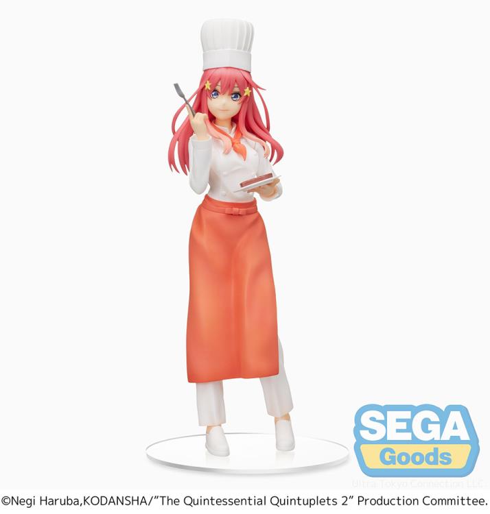 PRESALE | The Quintessential Quintuplets - Nakano Itsuki - Cook Version - SPM Super Premium Statue Figure (SEGA)