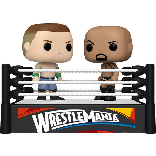 PRESALE | Funko POP! Moment: WWE - John Cena vs The Rock (2012) Vinyl Figure