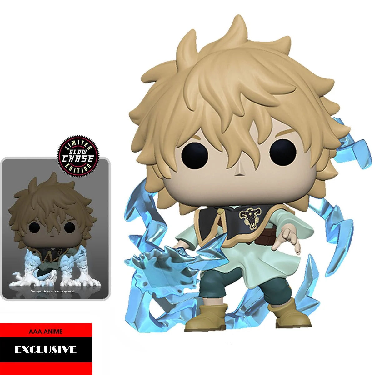 PRESALE | Funko POP! Animation: Black Clover - Luck Voltia - AAA Anime Exclusive - Vinyl Figure