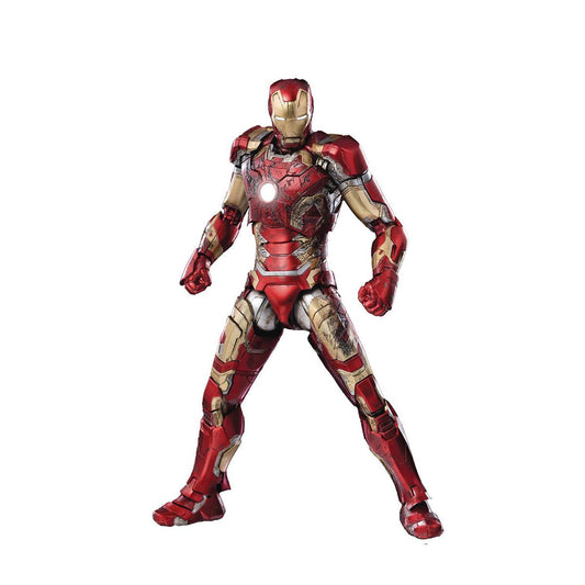 PRESALE | Marvel - Avengers: Infinity Saga - Iron Man Mark 43 DLX Battle Damage 1:12 Scale Action Figure