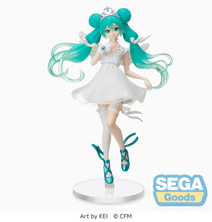PRESALE | Piapro Characters - Vocaloid - Hatsune Miku - Super Premium SPM Figure - 15th Anniversary Kei Ver. (SEGA)