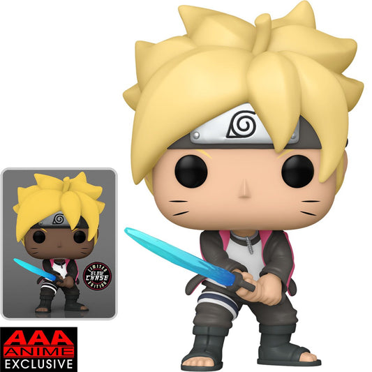 PRESALE | Funko POP! Animation: Boruto: Naruto Next Generations - Boruto with Chakra Blade #1383 - AAA Anime Exclusive Vinyl Figures