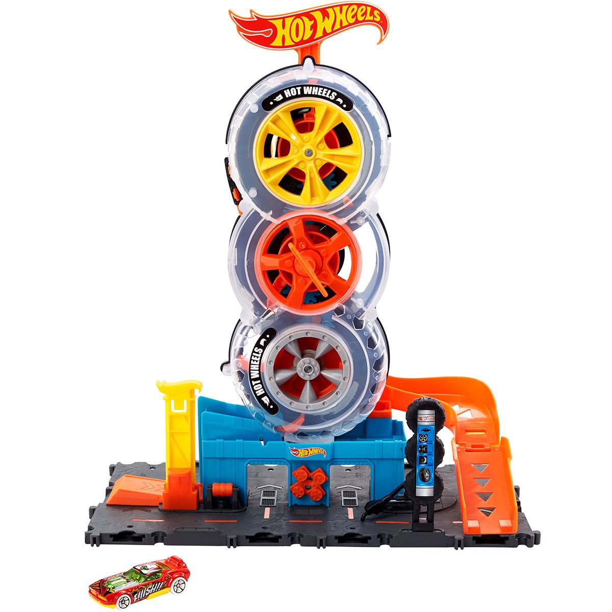 PRESALE | Hot Wheels - City Super Twist Tire Shop Playset