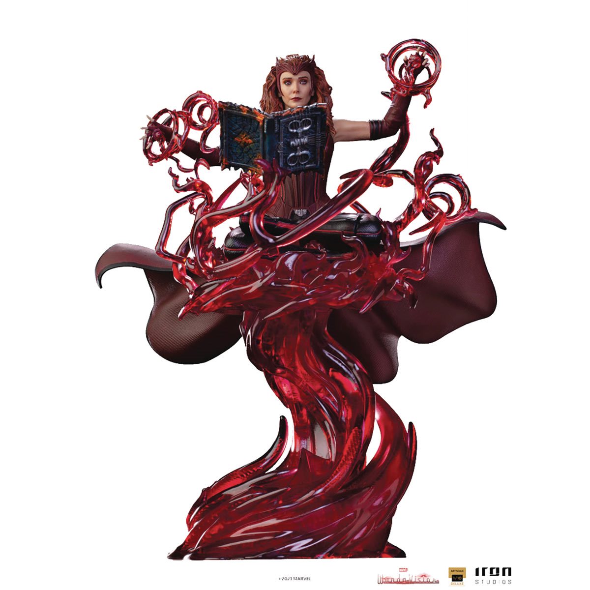 PRESALE | WandaVision - Scarlet Witch - Elizabeth Olsen 1/10 Deluxe Art Scale Limited Edition Statue (Iron Studios)