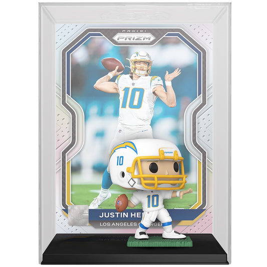 PRESALE | Funko POP! Trading Cards: NFL - Los Angeles Chargers - Justin Herbert #08 Vinyl Figure