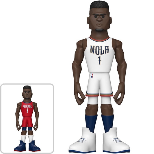 PRESALE | Funko Gold - NBA - New Orleans Pelicans - Zion Williamson Premium 5-in Vinyl Figure