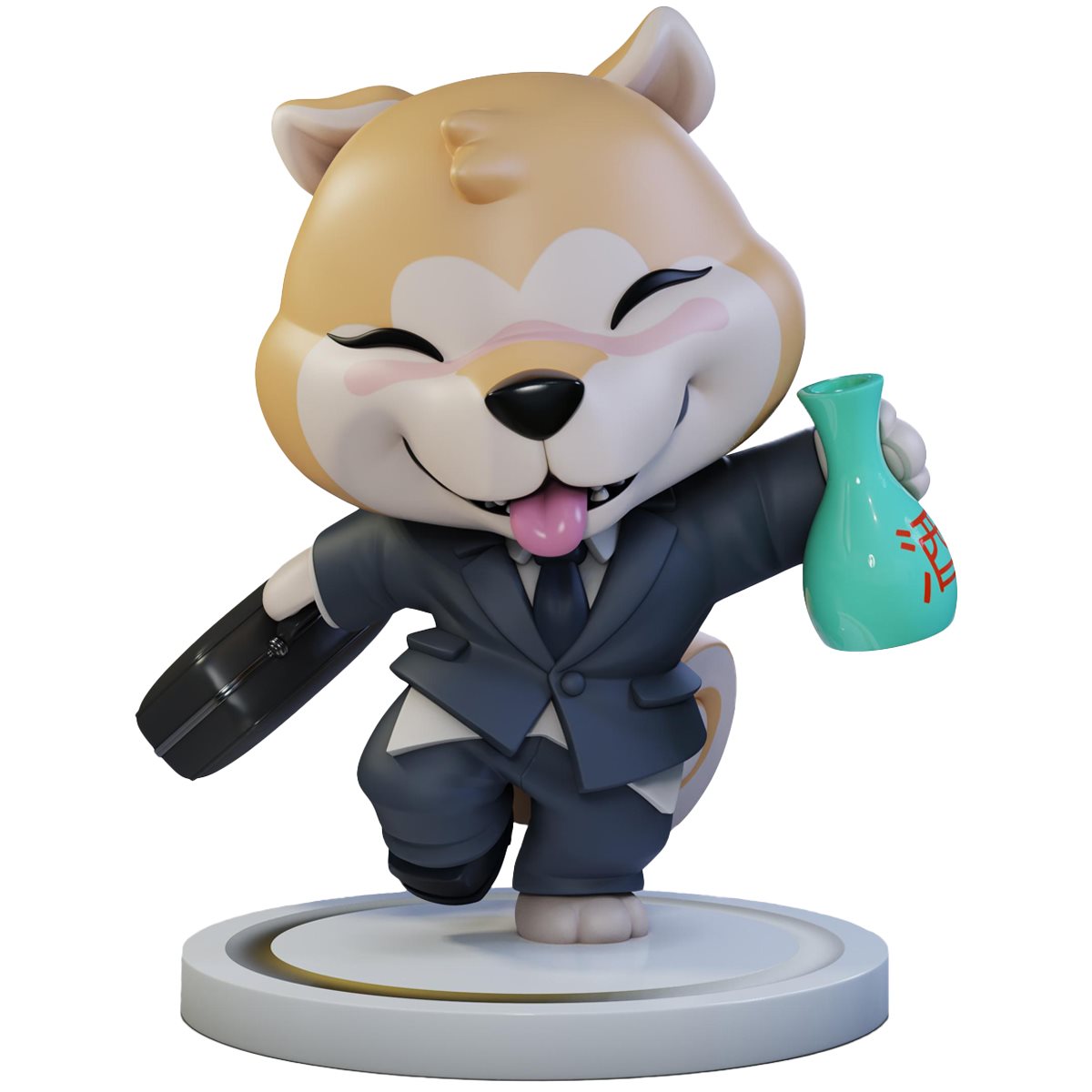 PRESALE | Salaryman Shiba Inu Qrew Art Vinyl