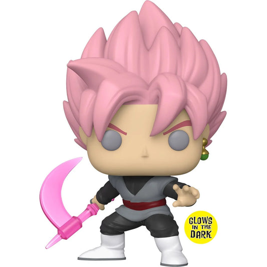 PRESALE | Funko POP! Animation: Dragon Ball Super - Super Saiyan Rose Goku Black with Scythe #1279 - Glow-in-the-Dark - Entertainment Earth Exclusive - Vinyl Figures