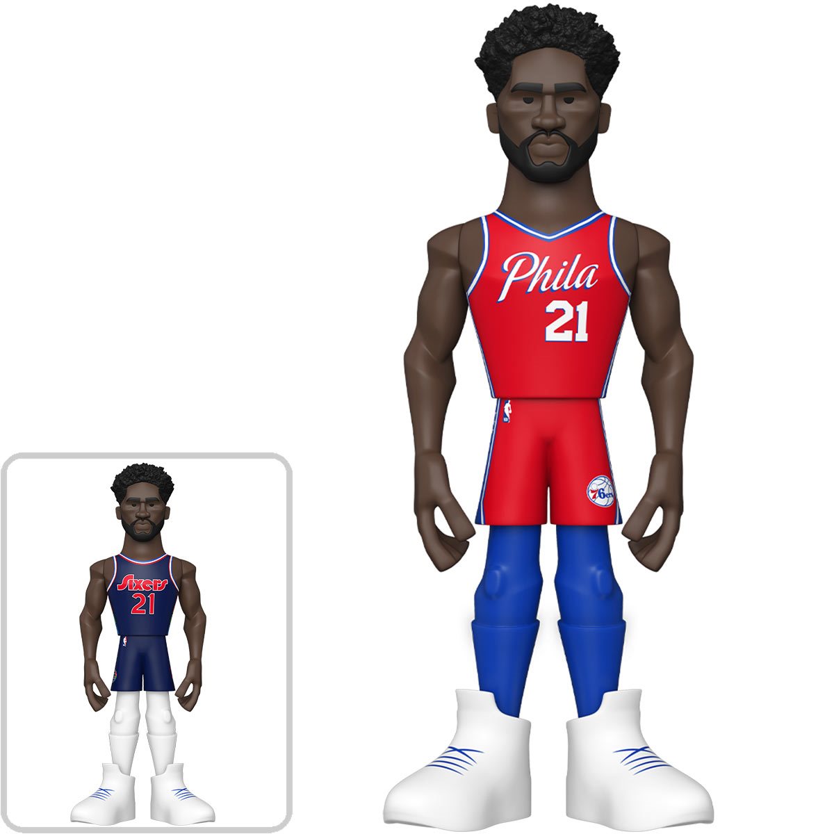 PRESALE | Funko Gold - NBA: Philadelphia 76ers - Joel Embiid 5-inch Premium Vinyl Figure