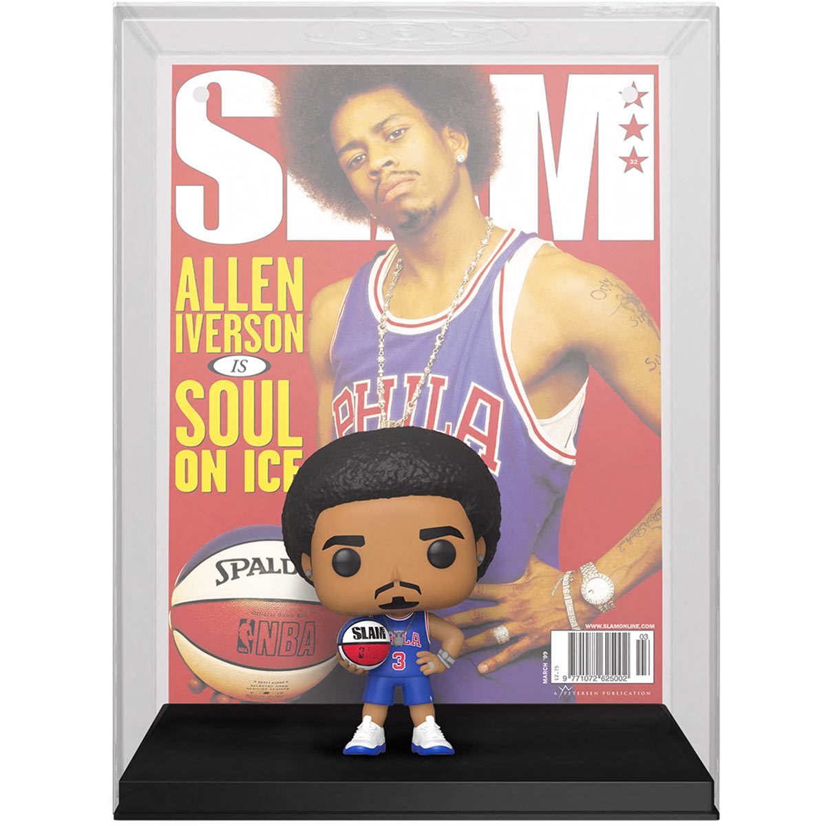 PRESALE | Funko Pop! NBA Cover: SLAM - Philadelphia 76ers - Allen Iverson #01 Vinyl Figure