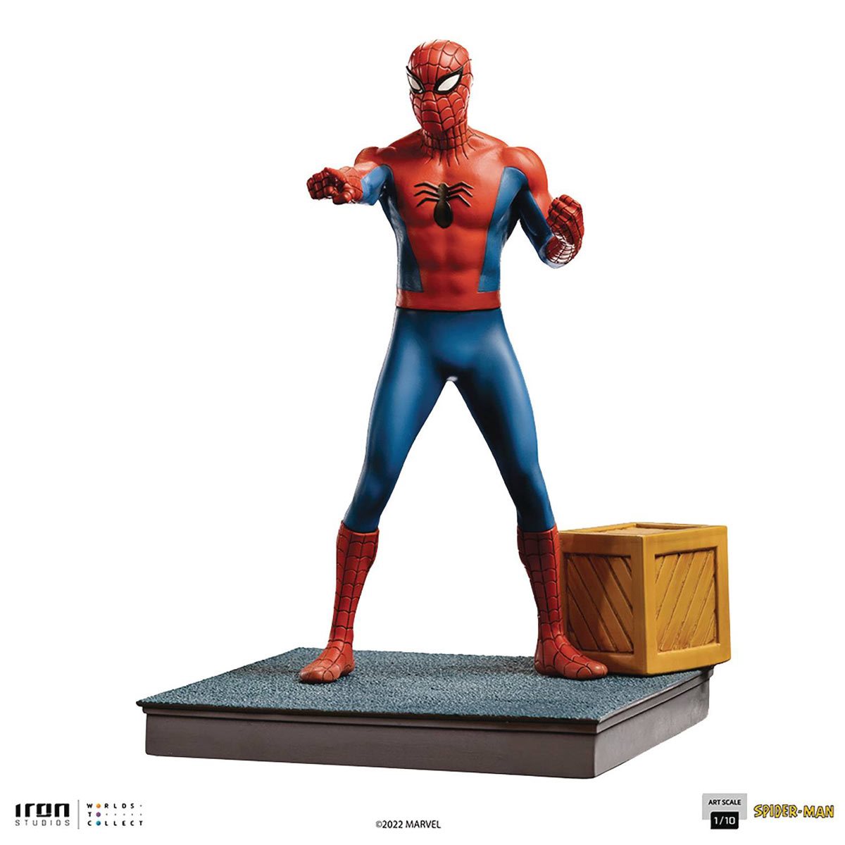 PRESALE | Marvel Comics - Spider-Man (60's Animated Series) 1/10 Art Scale Statue (Iron Studios)