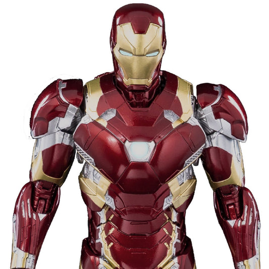 PRESALE | Marvel - Avengers: Infinity Saga DLX Iron Man Mark 46 XLVI 1/12 Scale Figure (ThreeZero)