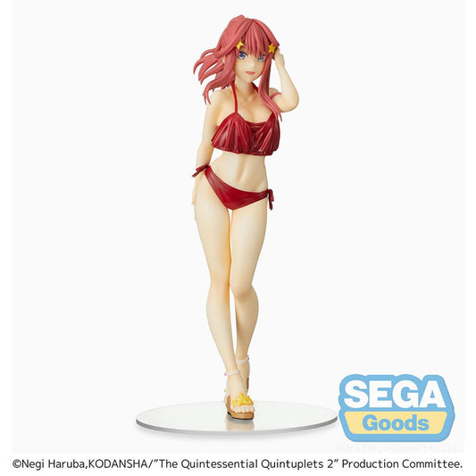 PRESALE | The Quintessential Quintuplets - Nakano Itsuki - Swimsuit Version - PM Premium Statue Figure (SEGA)