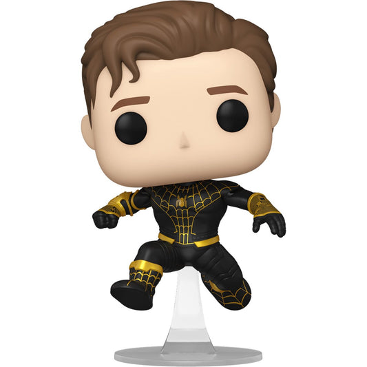 Funko POP! Marvel: Spider-Man: No Way Home - Unmasked Spider-Man Black Suit - AAA Anime Exclusive