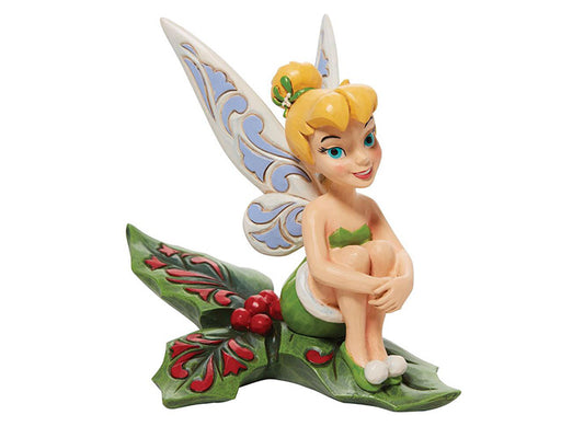 PRESALE | Disney Traditions - Peter Pan - "Happy Holly-Days" Tinkerbell Figurine by Jim Shore (Enesco)